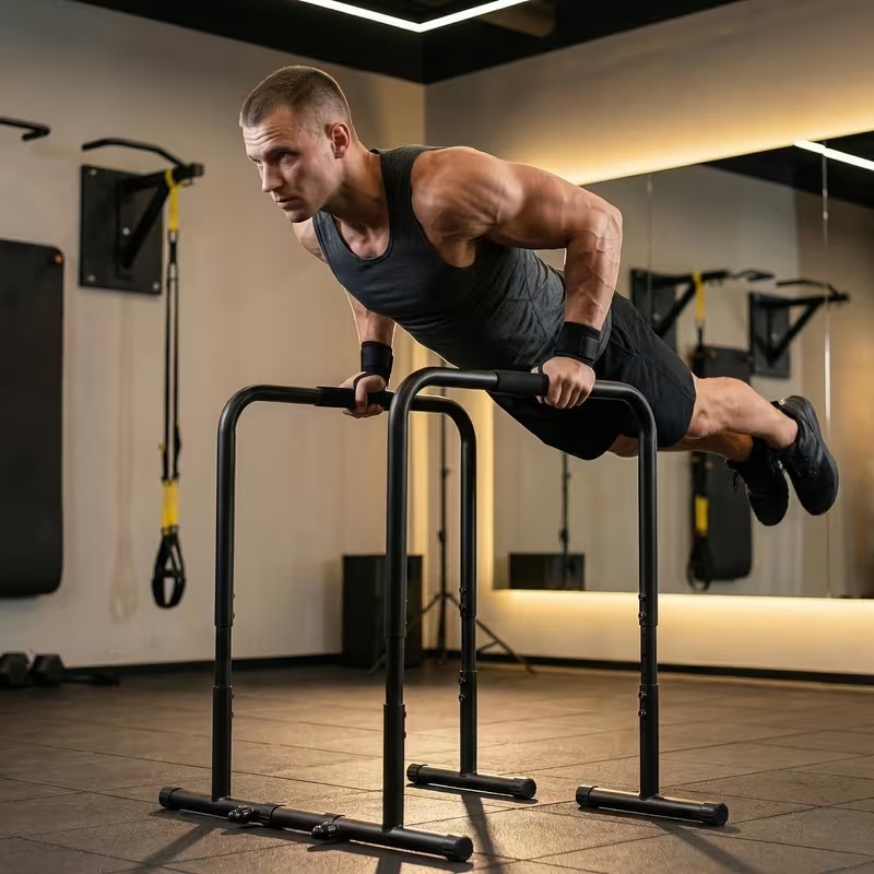 Heavy-Duty Dip Bar Station